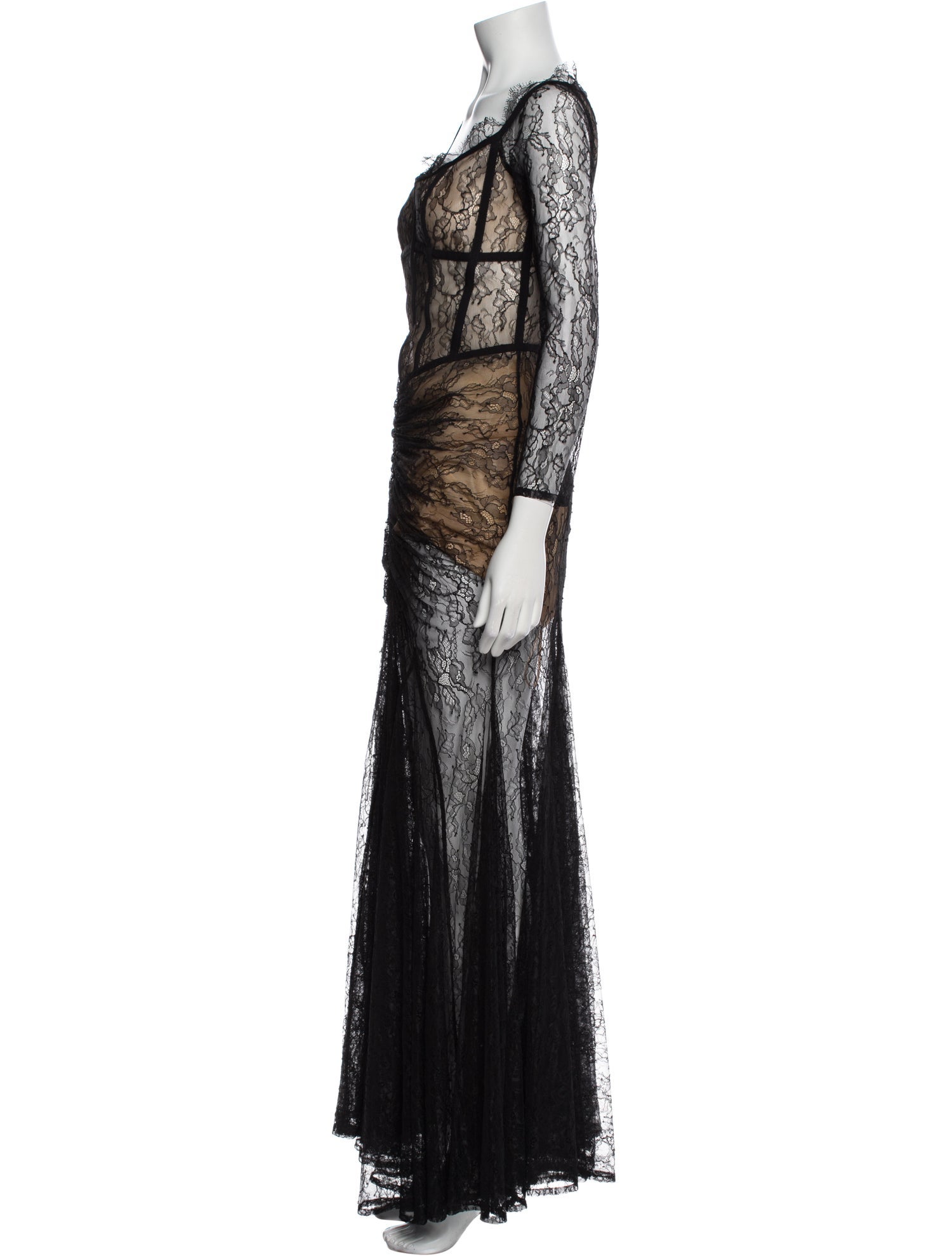 Rasario Nylon Long Dress