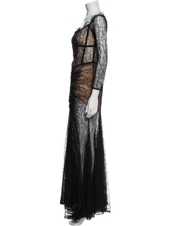 Rasario Nylon Long Dress