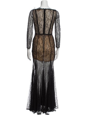 Rasario Nylon Long Dress