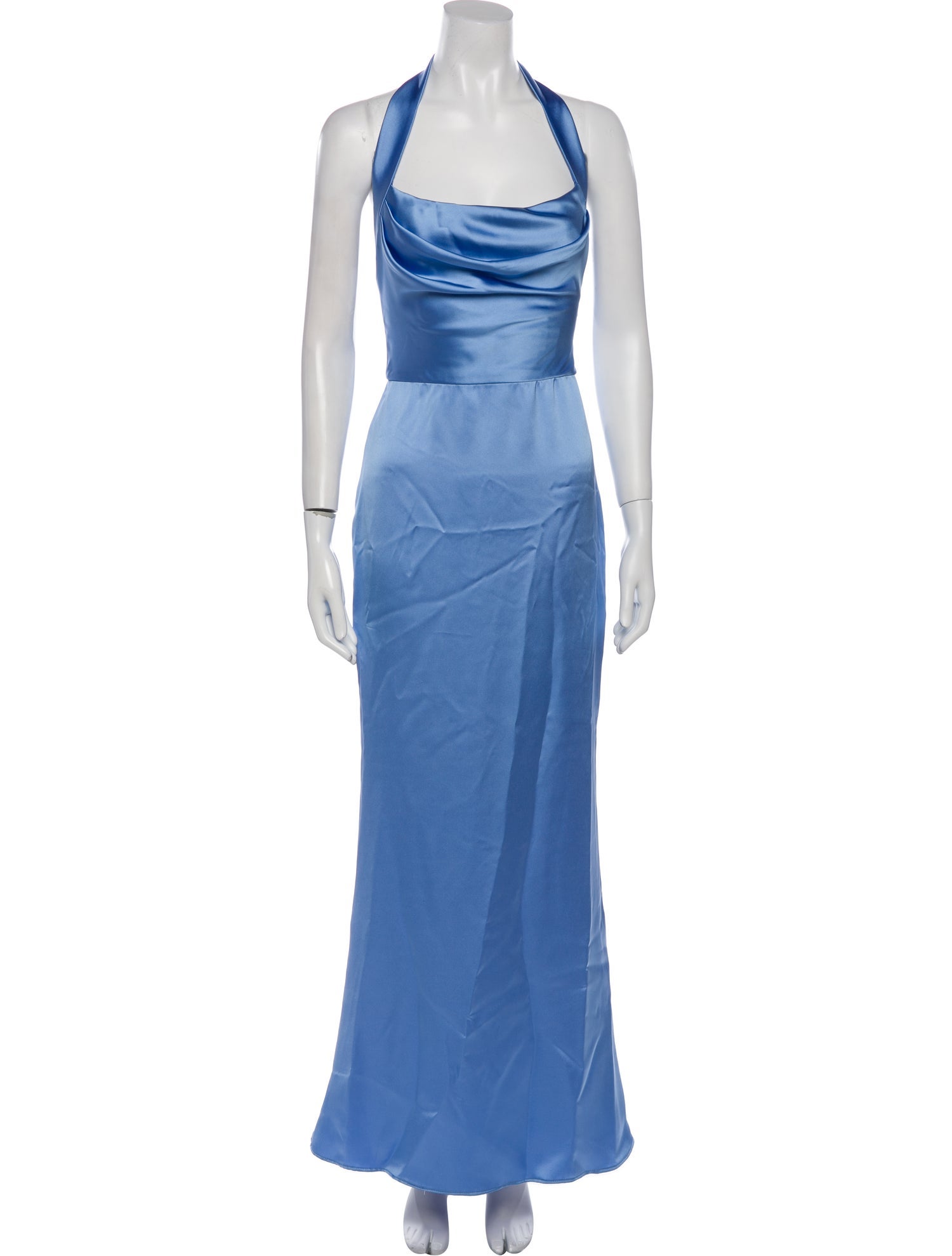 Rasario Halterneck Long Dress