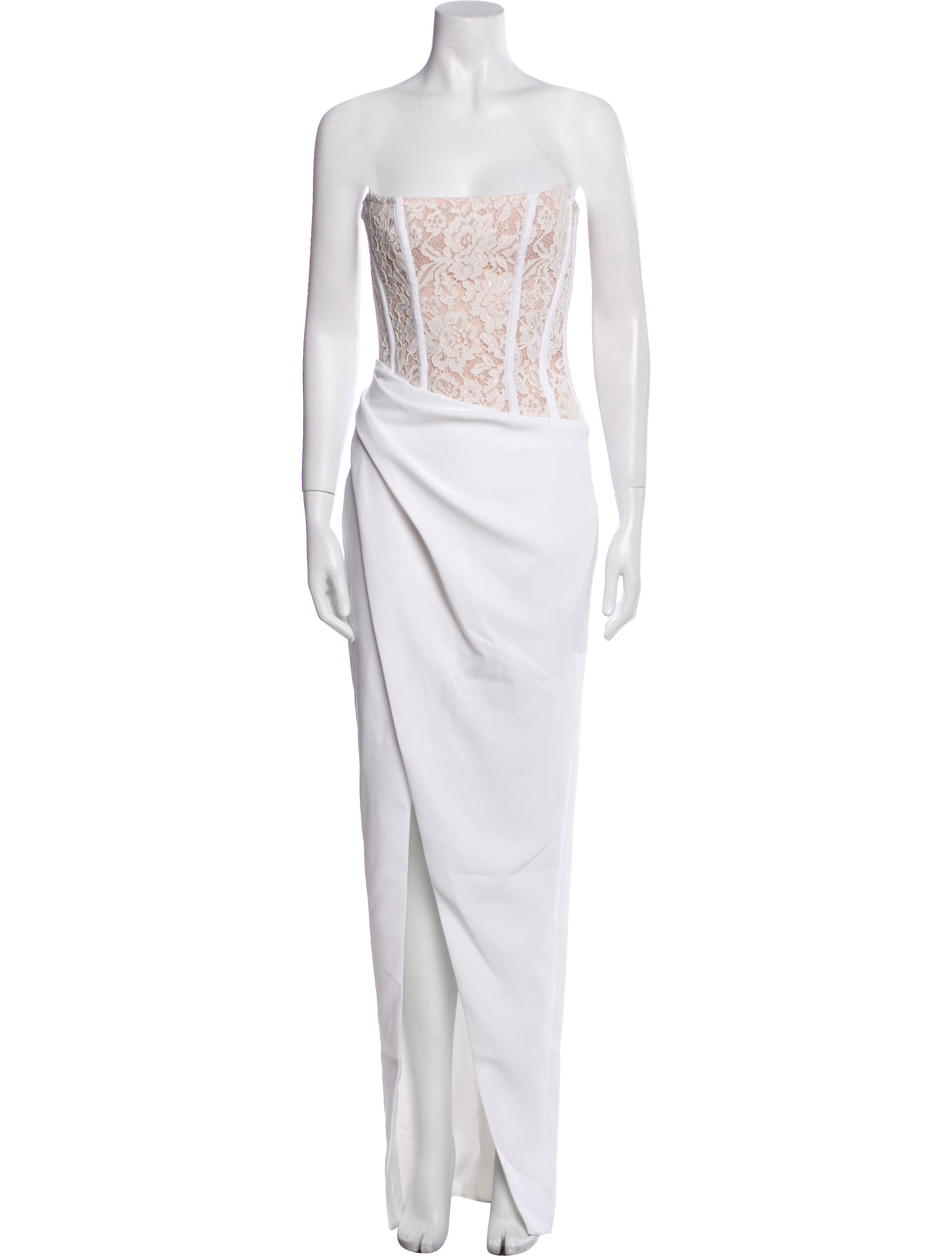 Rasario Strapless Long Dress