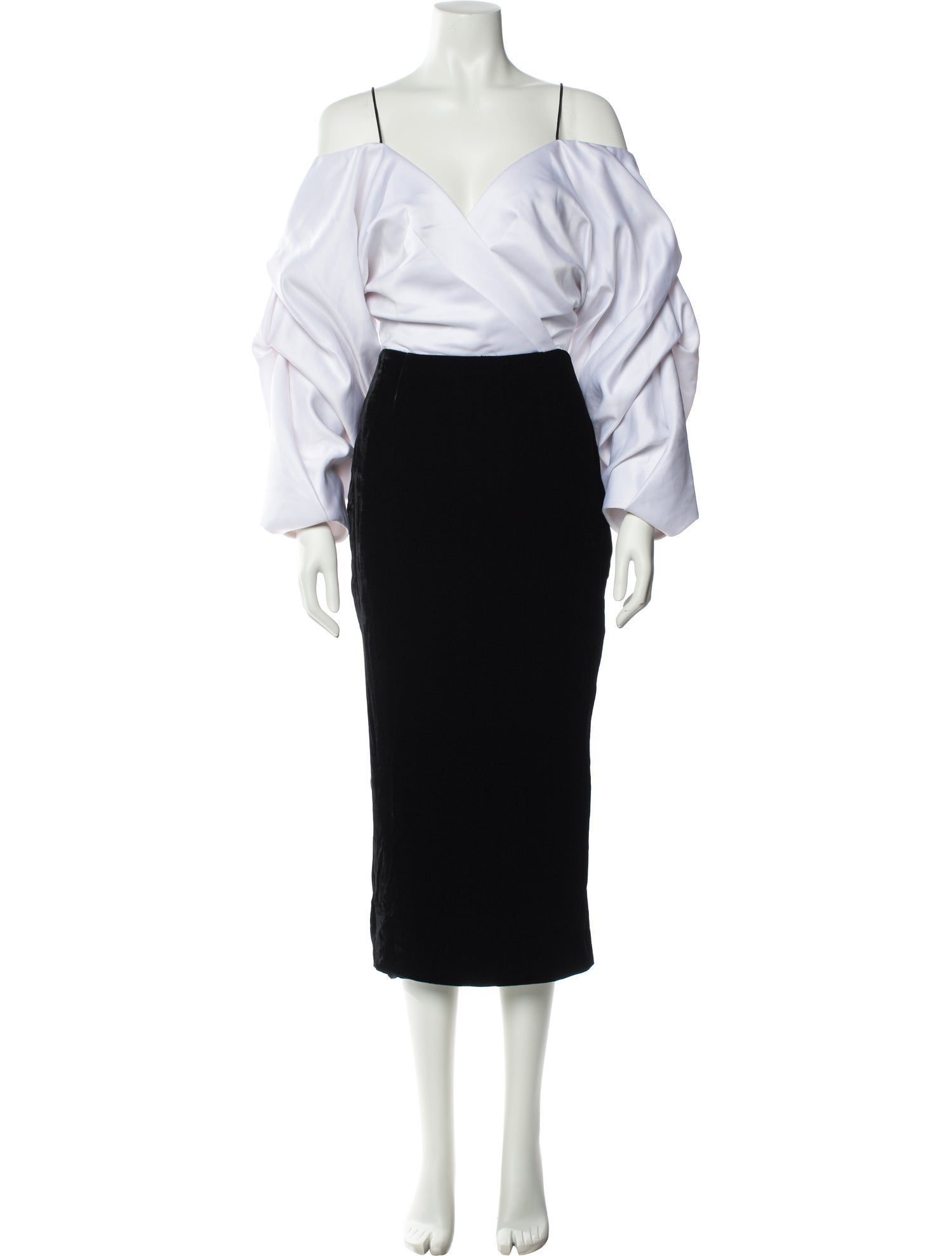 Rasario Off-The-Shoulder Long Dress