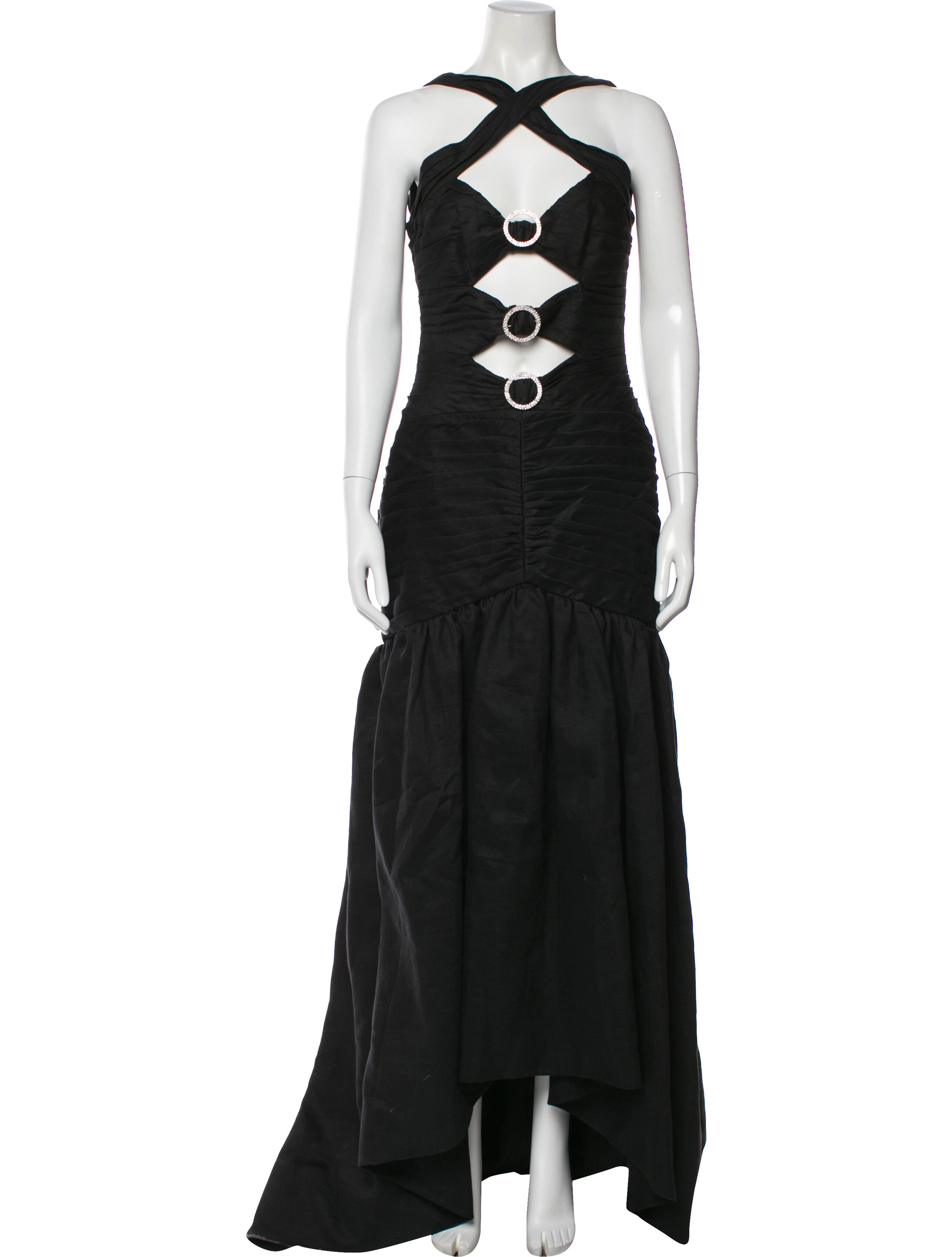 Halterneck Long Dress