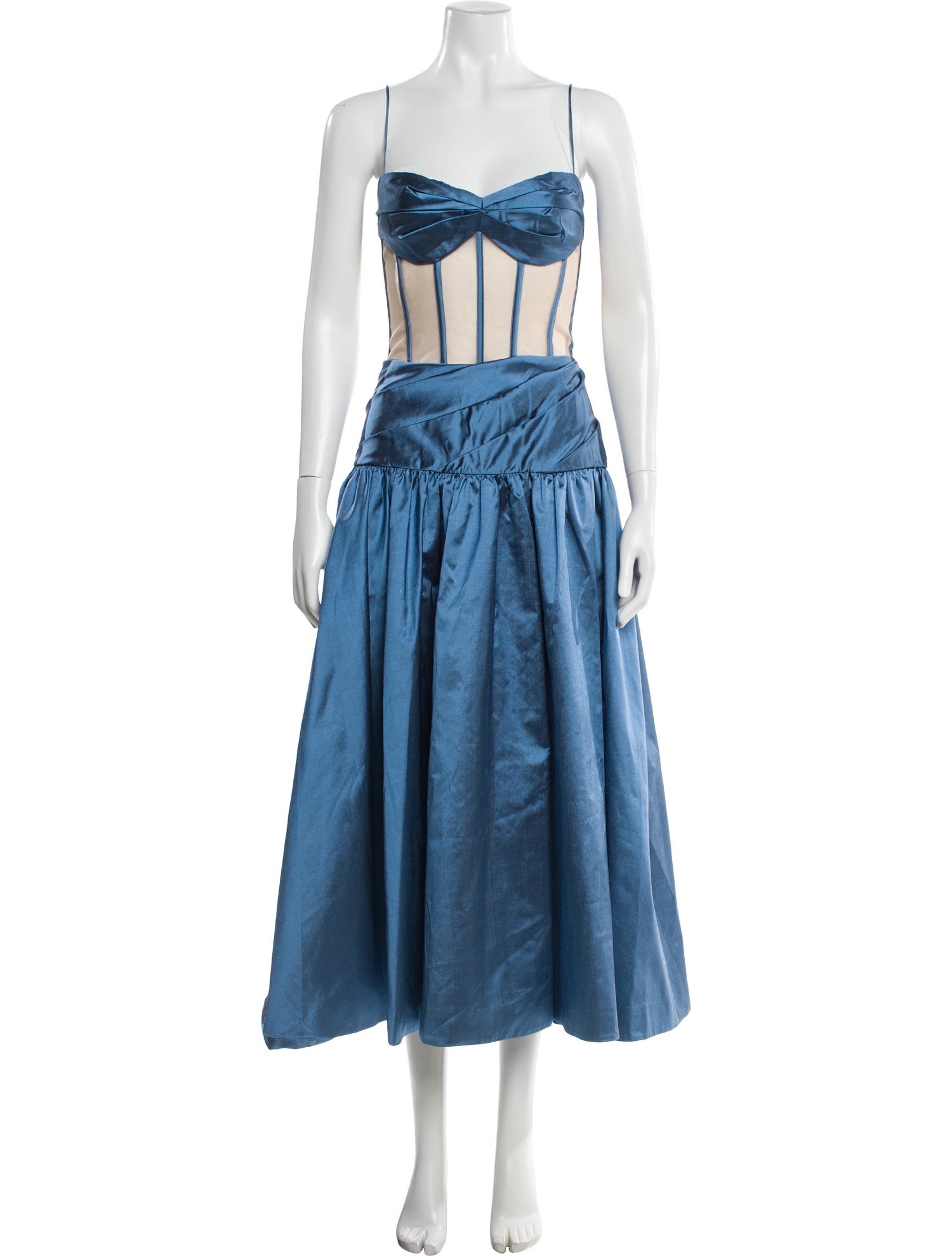 Silk Long Dress