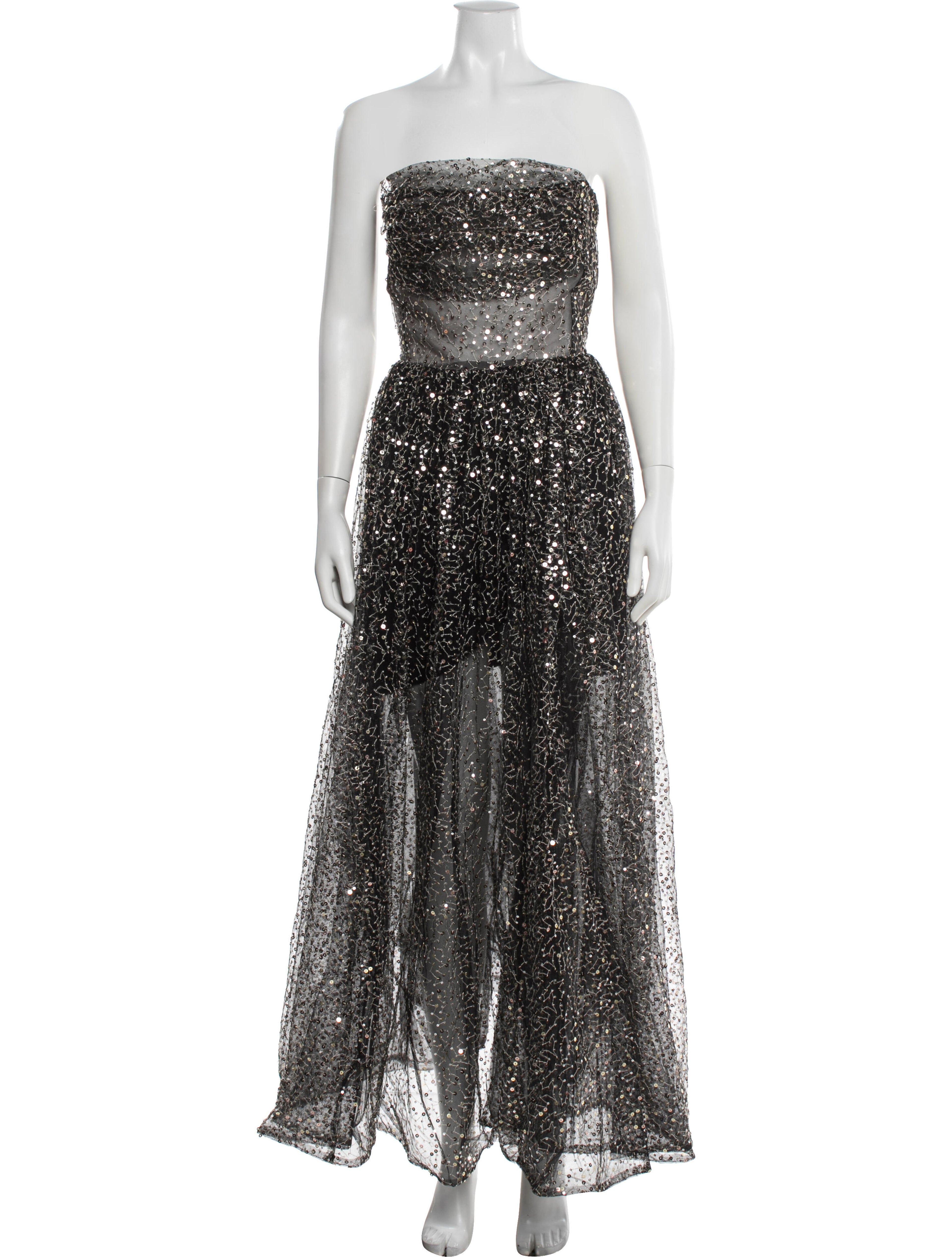 Sequin Long Dress