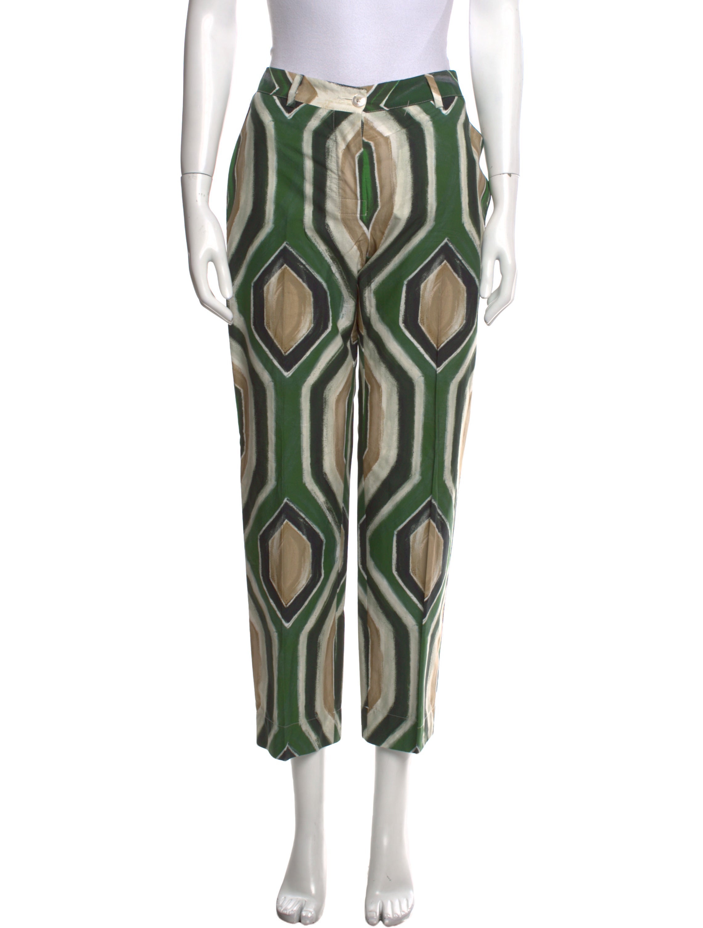 F.R.S. For Restless Sleepers Printed Straight Leg Pants