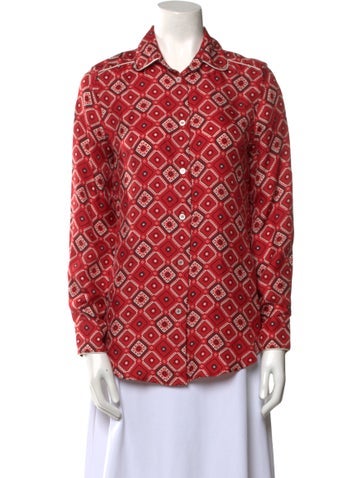 F.r.s. For Restless Sleepers Loungewear Silk Printed Pajamas M