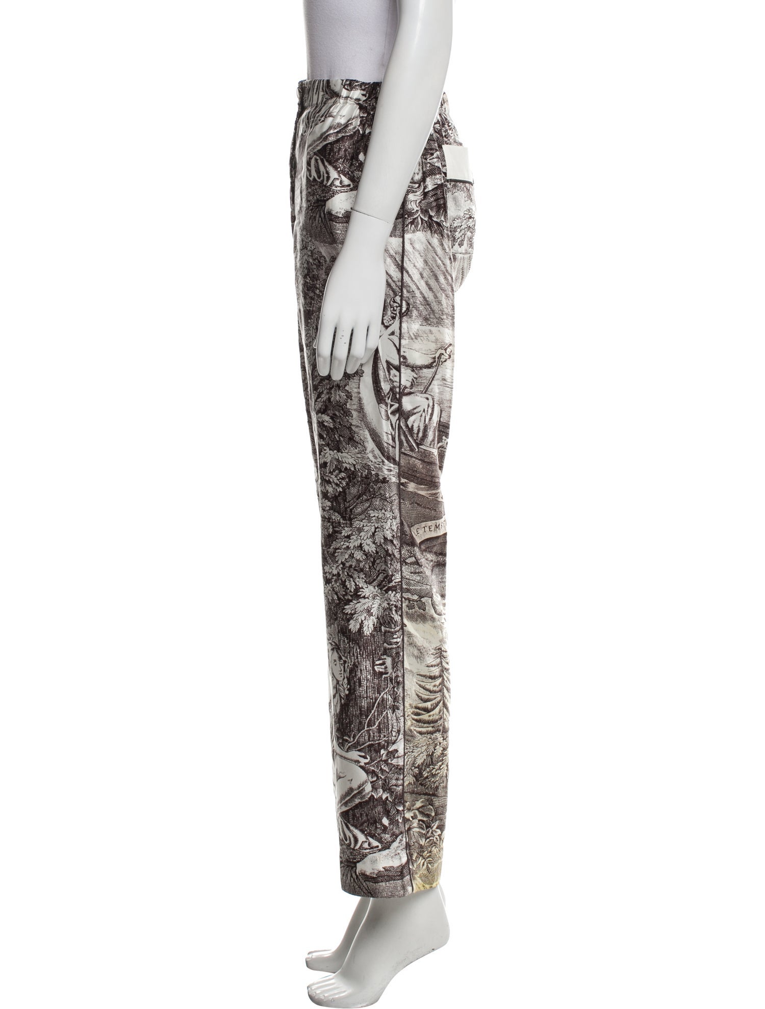 F.R.S. For Restless Sleepers Printed Wide Leg Pants