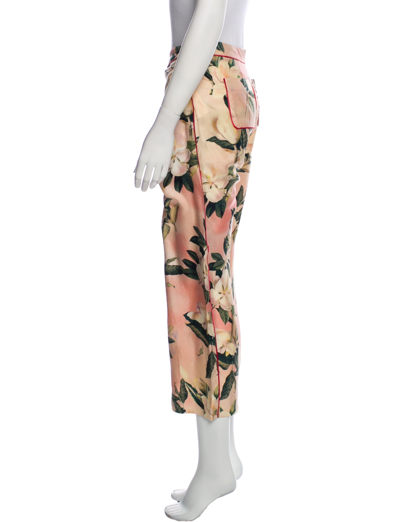 F.R.S. For Restless Sleepers Silk Straight Leg Pants