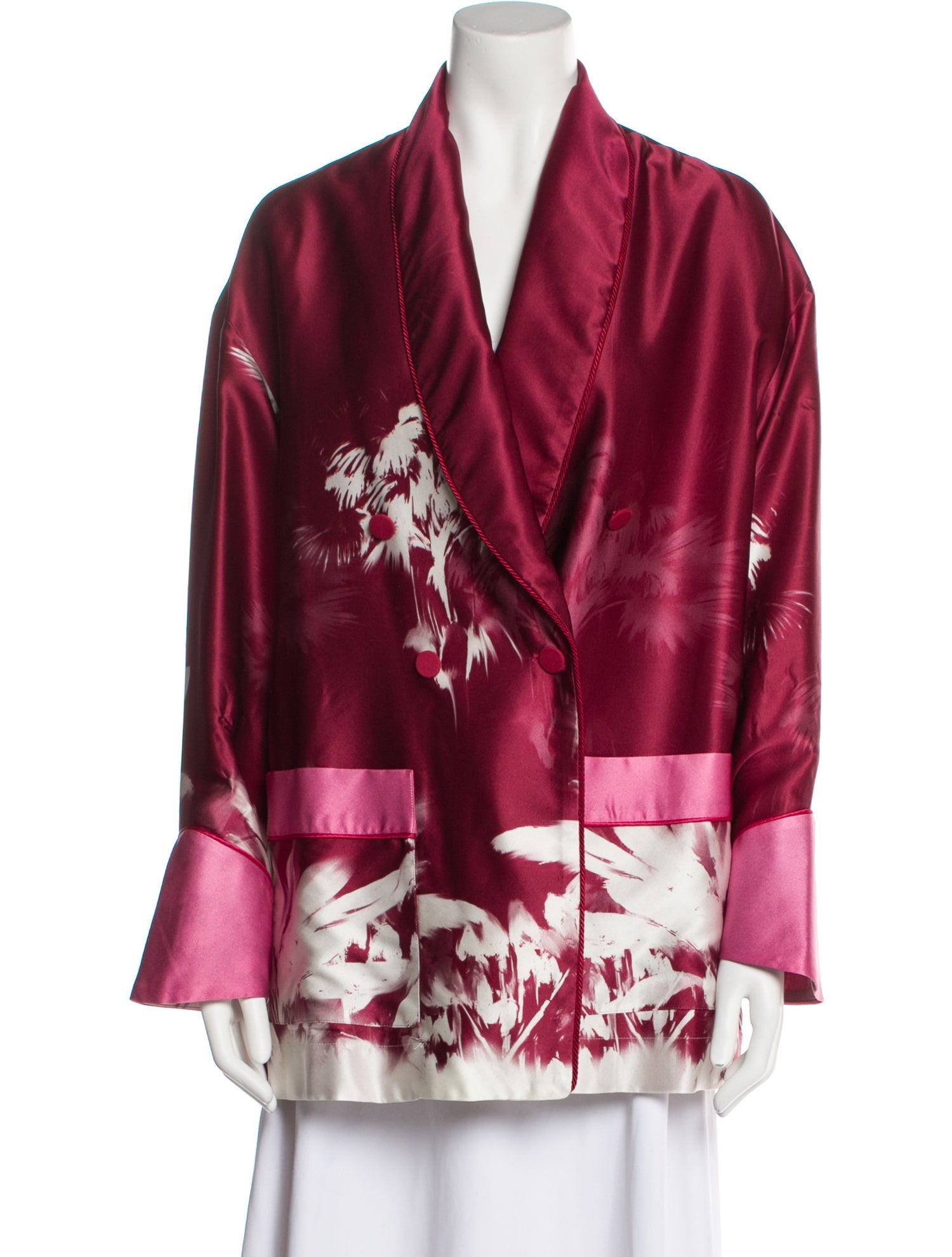 F.R.S. For Restless Sleepers Silk Printed Robe