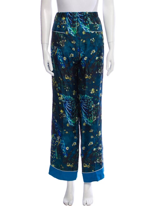 F.R.S. For Restless Sleepers Silk Printed Pajamas