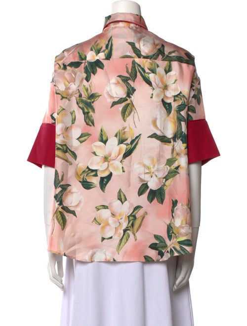 F.R.S. For Restless Sleepers Silk Floral Print Blouse