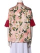 F.R.S. For Restless Sleepers Silk Floral Print Blouse