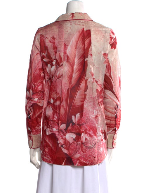 F.R.S. For Restless Sleepers Printed Long Sleeve Button-Up Top