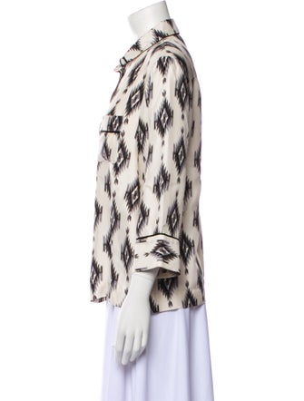 F.R.S. For Restless Sleepers Silk Printed Pajamas