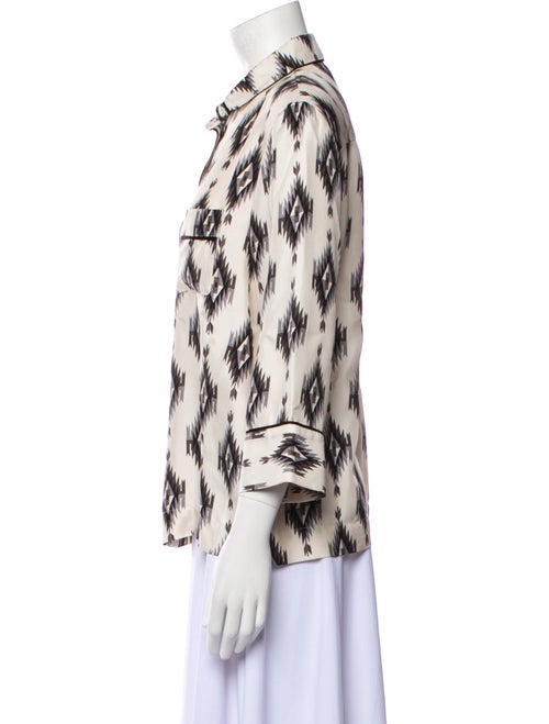 F.R.S. For Restless Sleepers Silk Printed Pajamas