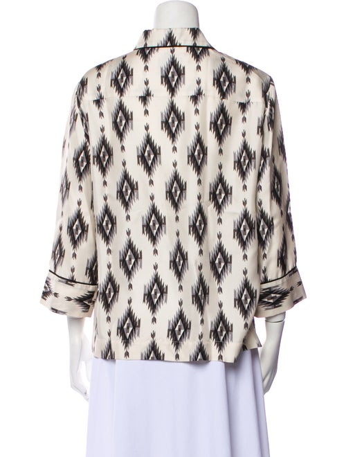 F.R.S. For Restless Sleepers Silk Printed Pajamas