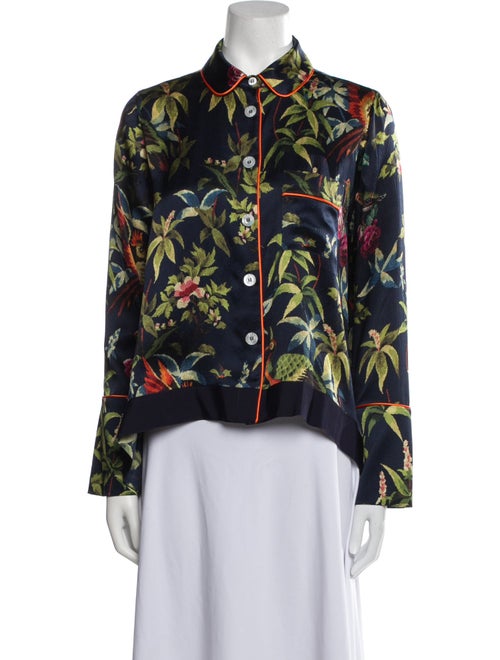 F.R.S. For Restless Sleepers Silk Printed Lounge Set