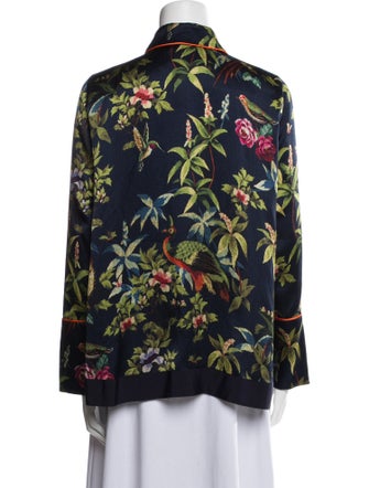 F.R.S. For Restless Sleepers Silk Printed Lounge Set