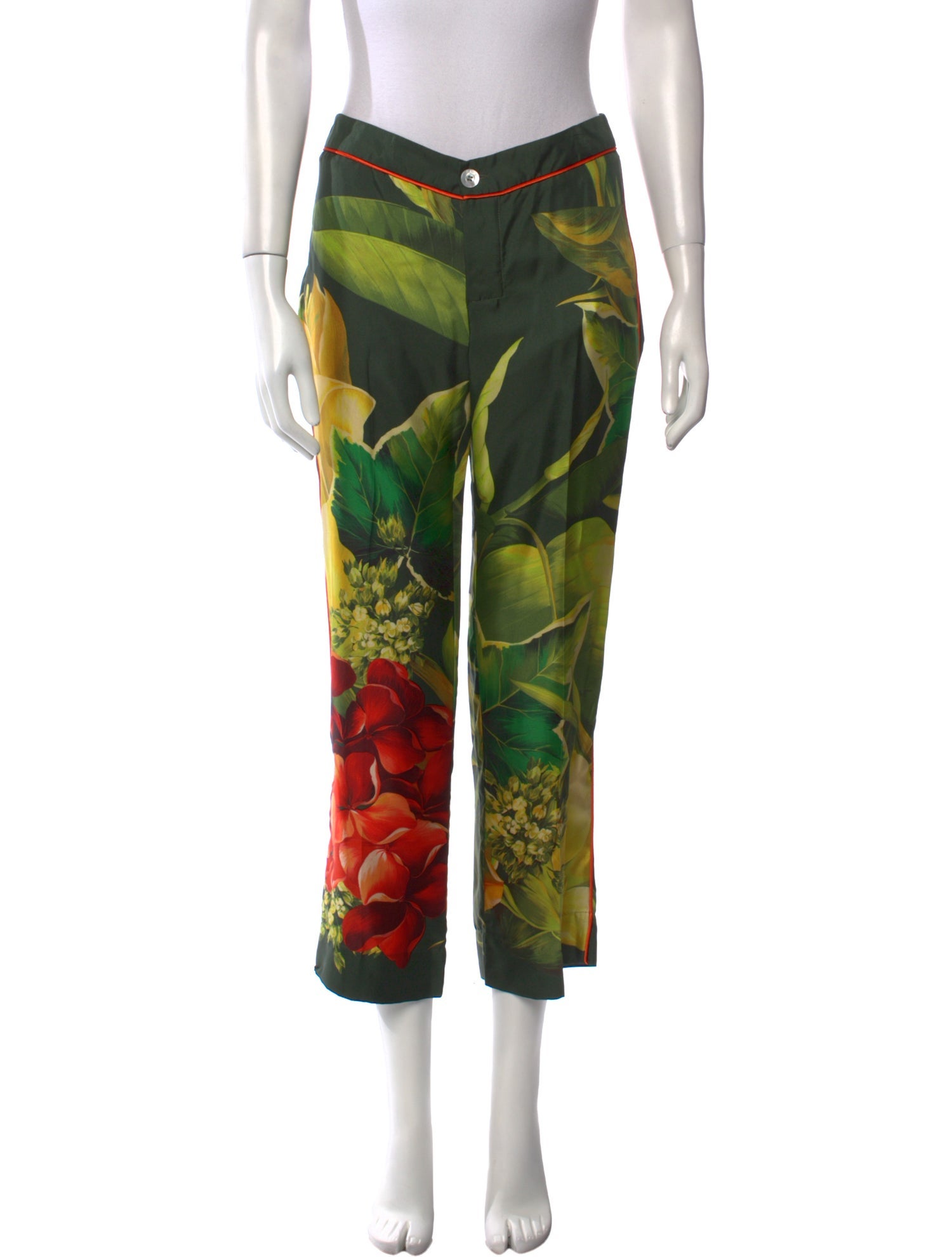 F.R.S. For Restless Sleepers Silk Straight Leg Pants w/ Tags