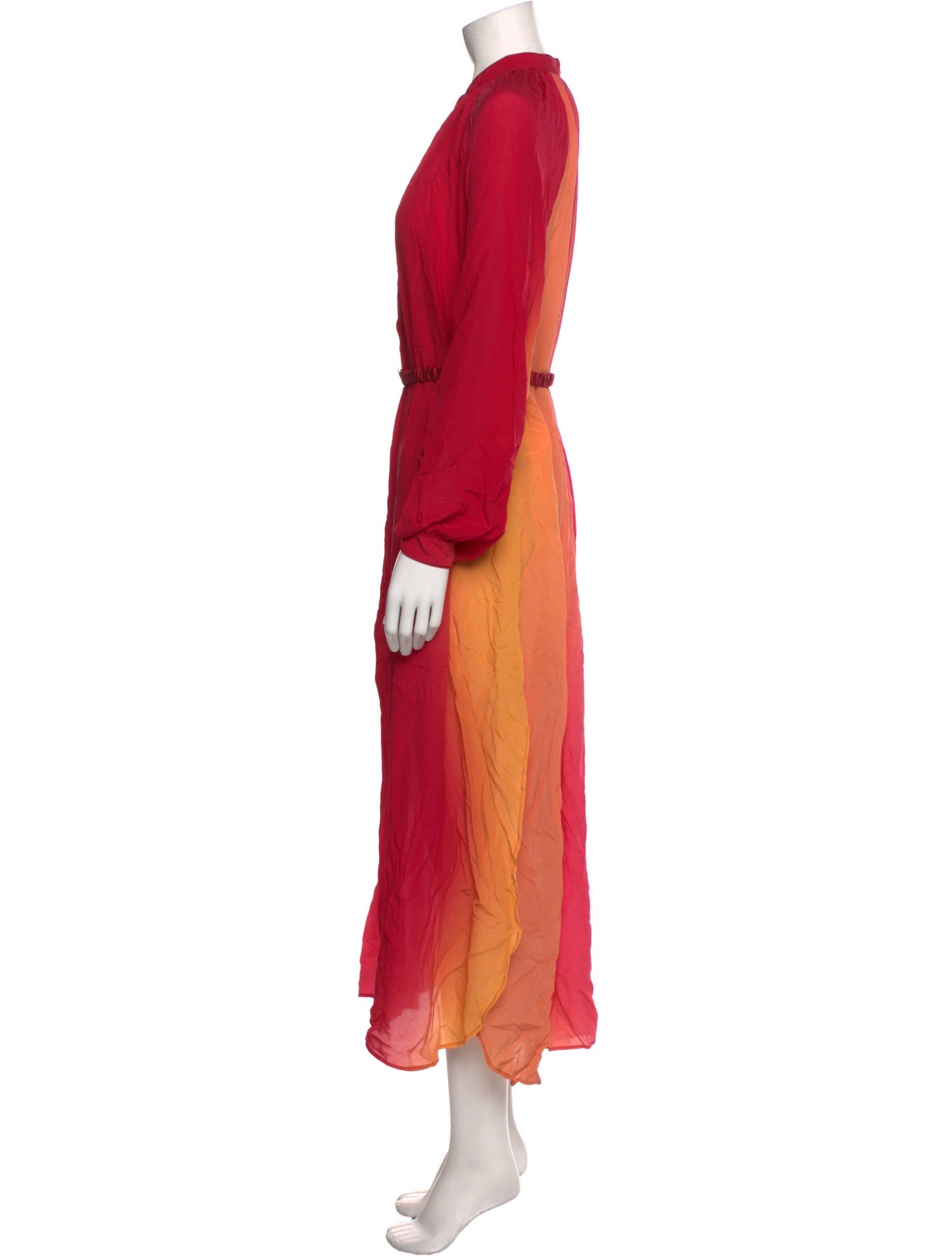 F.R.S. For Restless Sleepers Silk Long Dress