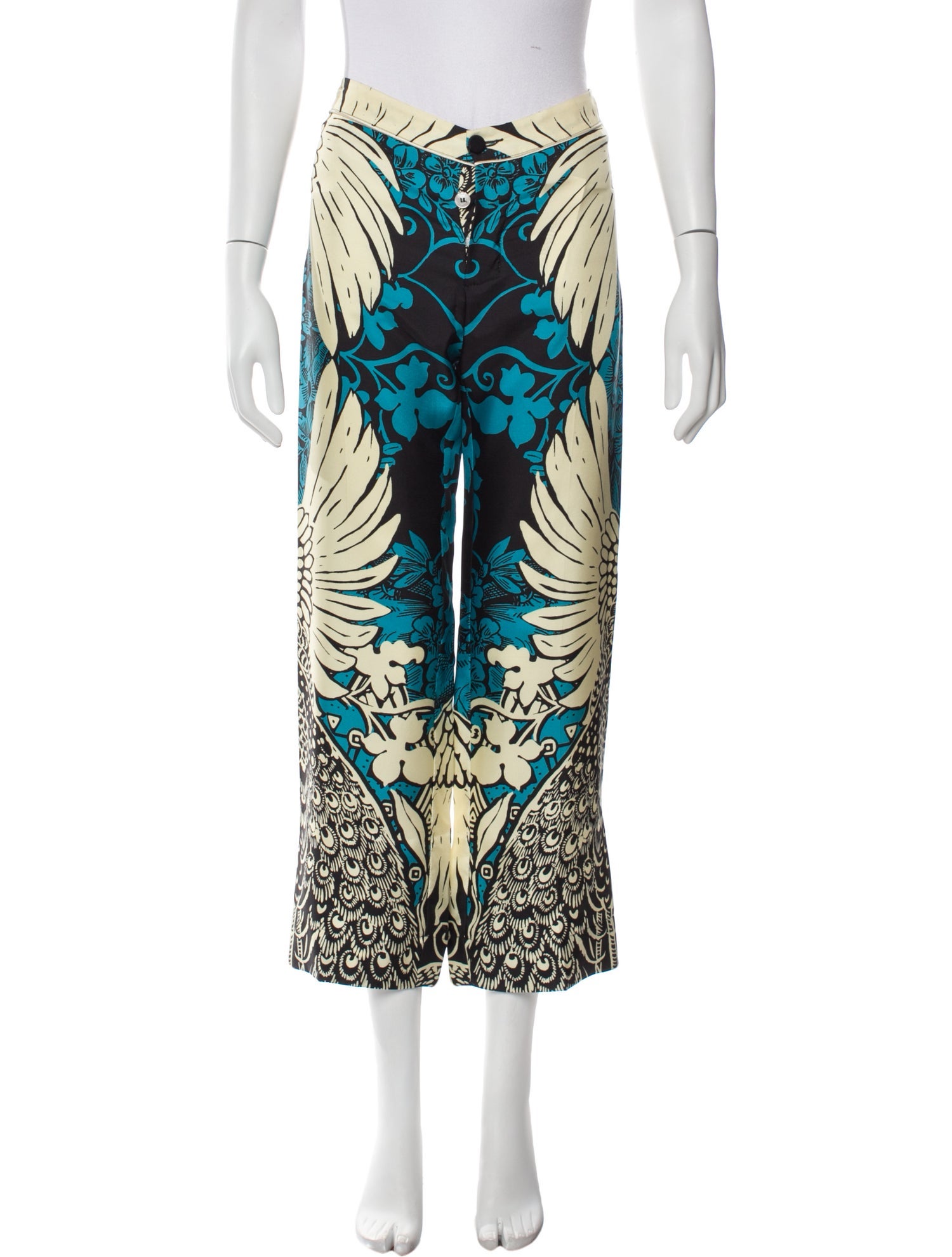 F.R.S. For Restless Sleepers Silk Wide Leg Pants