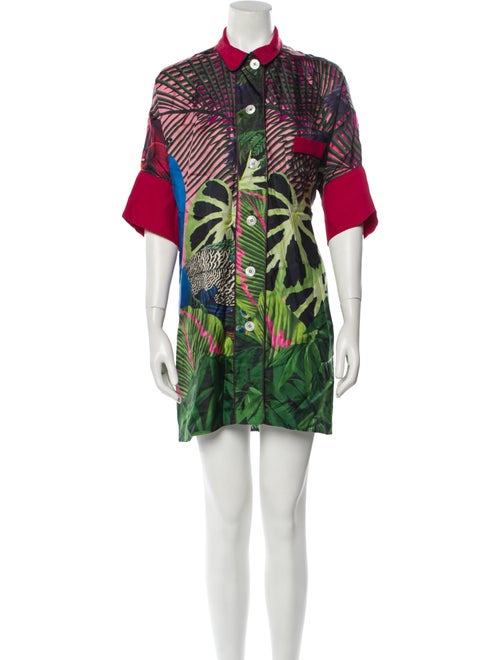 F.R.S. For Restless Sleepers Silk Printed Pajamas