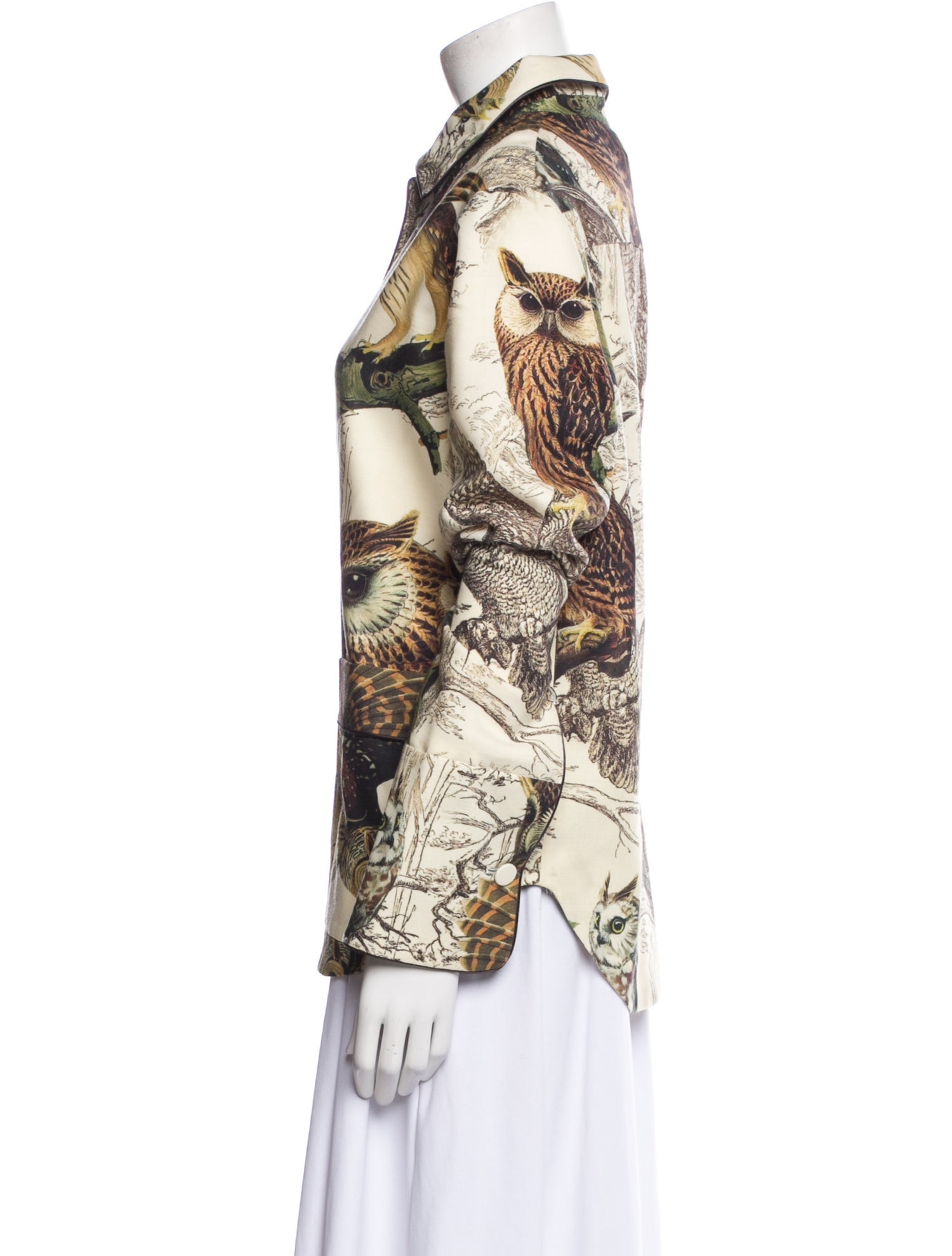 F.R.S. For Restless Sleepers Virgin Wool Printed Jacket w/ Tags