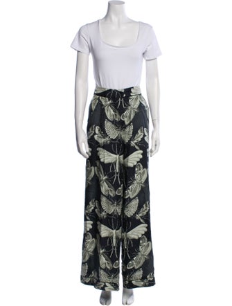 F.R.S. For Restless Sleepers Silk Printed Pant Set