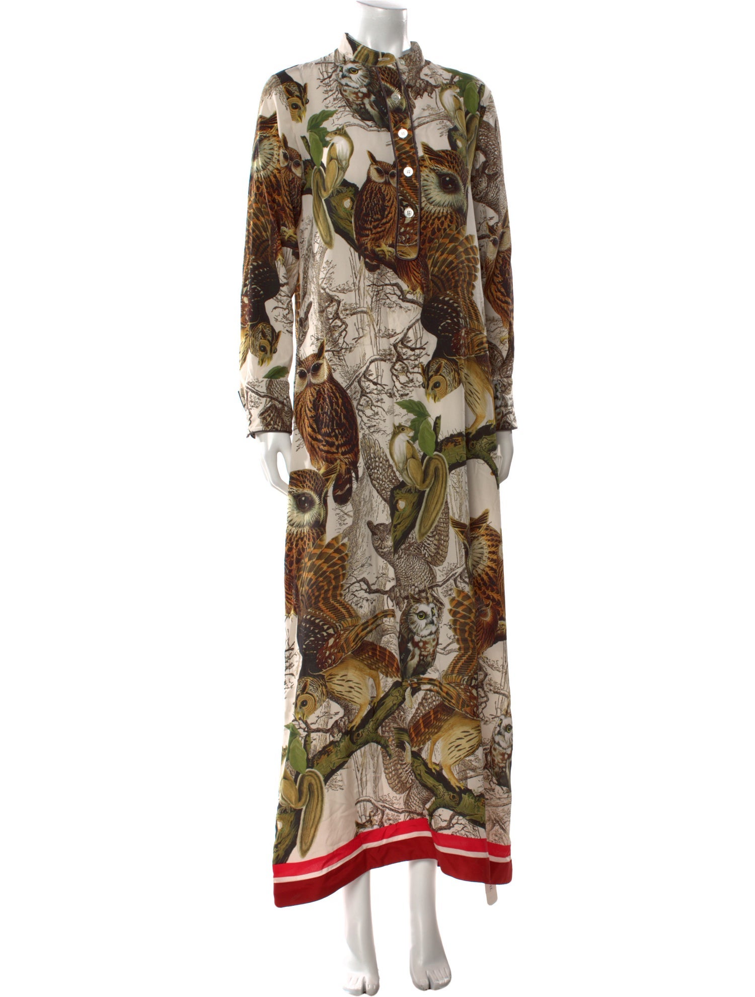 F.R.S. For Restless Sleepers Silk Long Dress