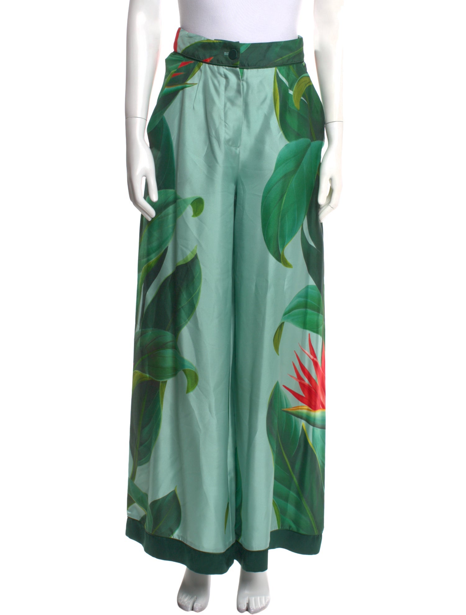 F.R.S. For Restless Sleepers Silk Wide Leg Pants