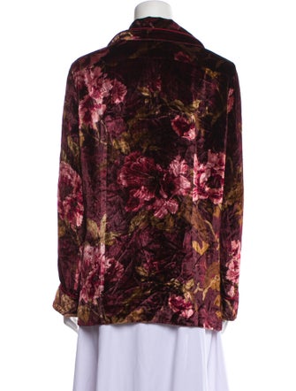 F.R.S. For Restless Sleepers Floral Print Long Sleeve Blouse