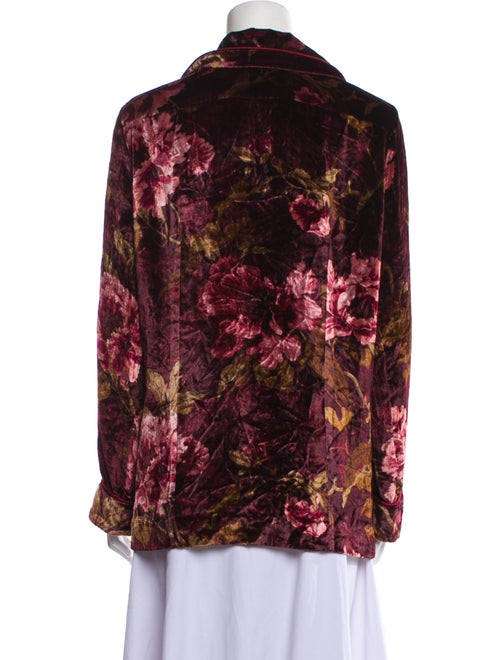 F.R.S. For Restless Sleepers Floral Print Long Sleeve Blouse