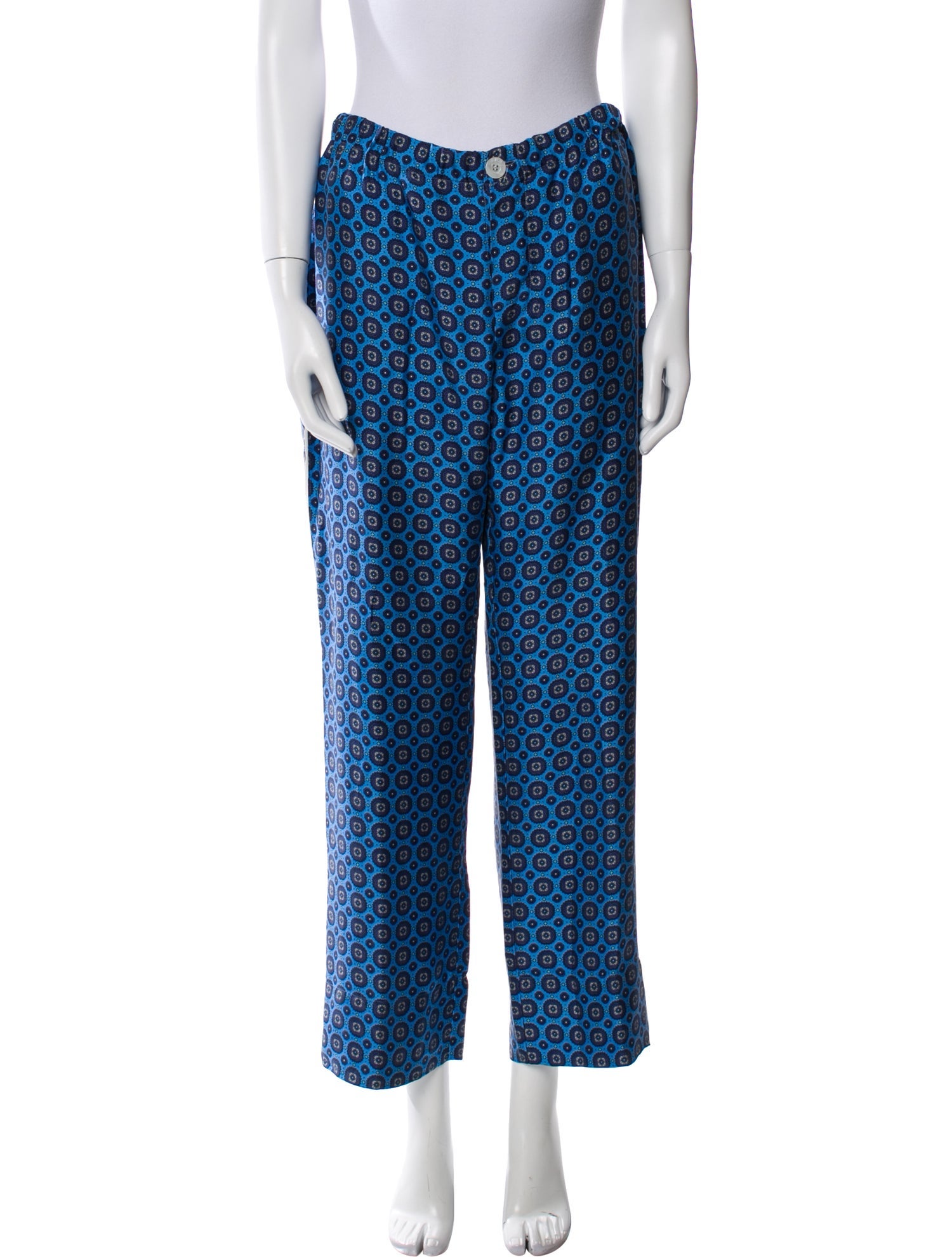 F.R.S. For Restless Sleepers Silk Wide Leg Pants