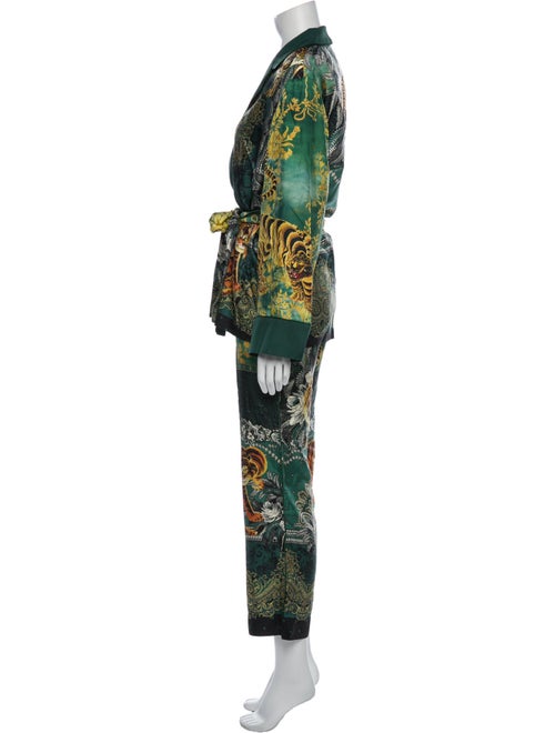 F.R.S. For Restless Sleepers Silk Printed Pant Set