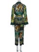 F.R.S. For Restless Sleepers Silk Printed Pant Set