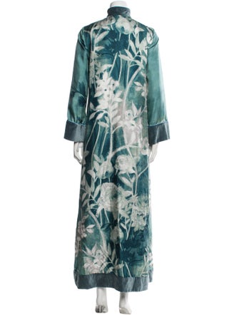 F.R.S. For Restless Sleepers Silk Printed Robe