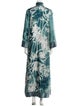 F.R.S. For Restless Sleepers Silk Printed Robe
