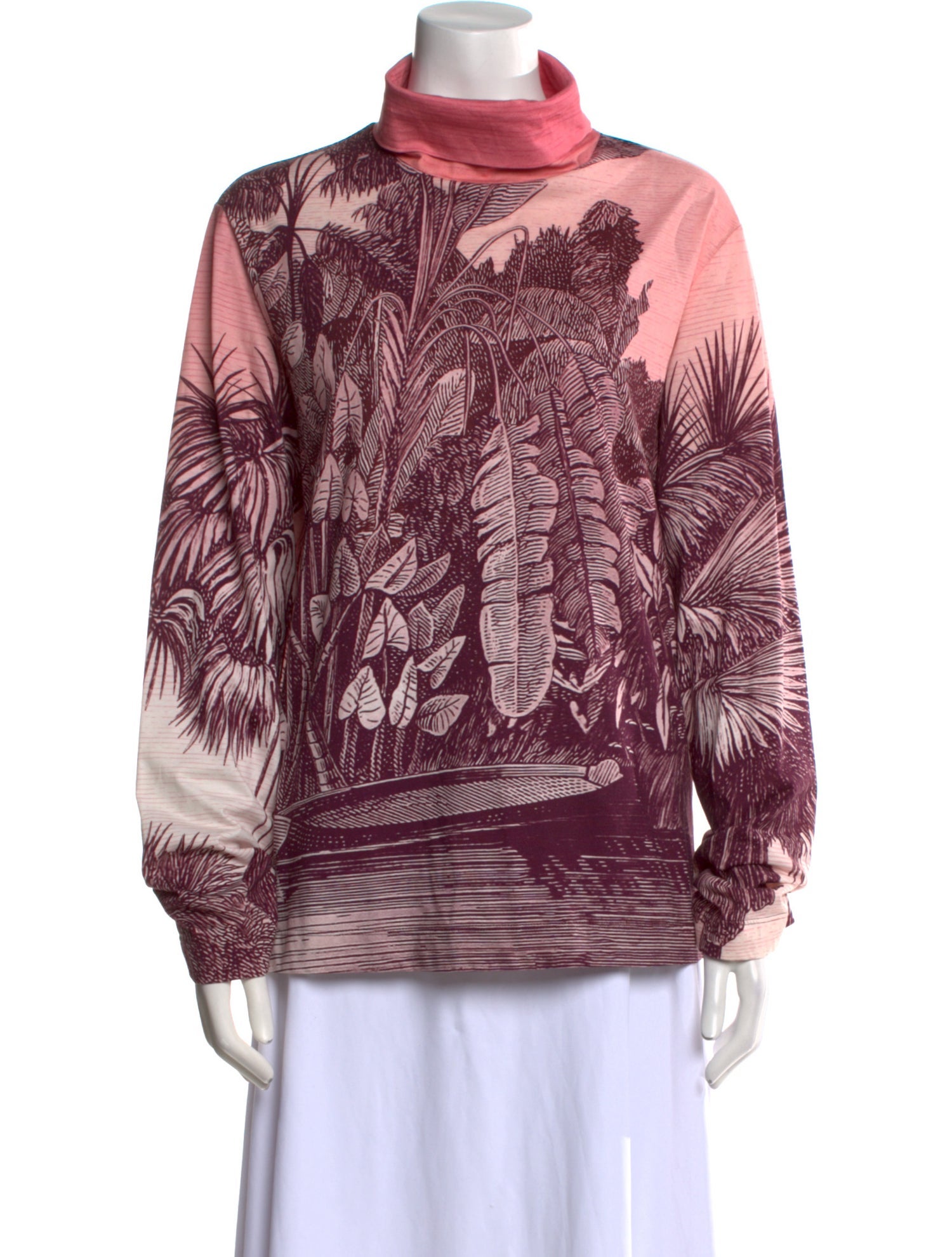 F.R.S. For Restless Sleepers Printed Turtleneck Sweatshirt