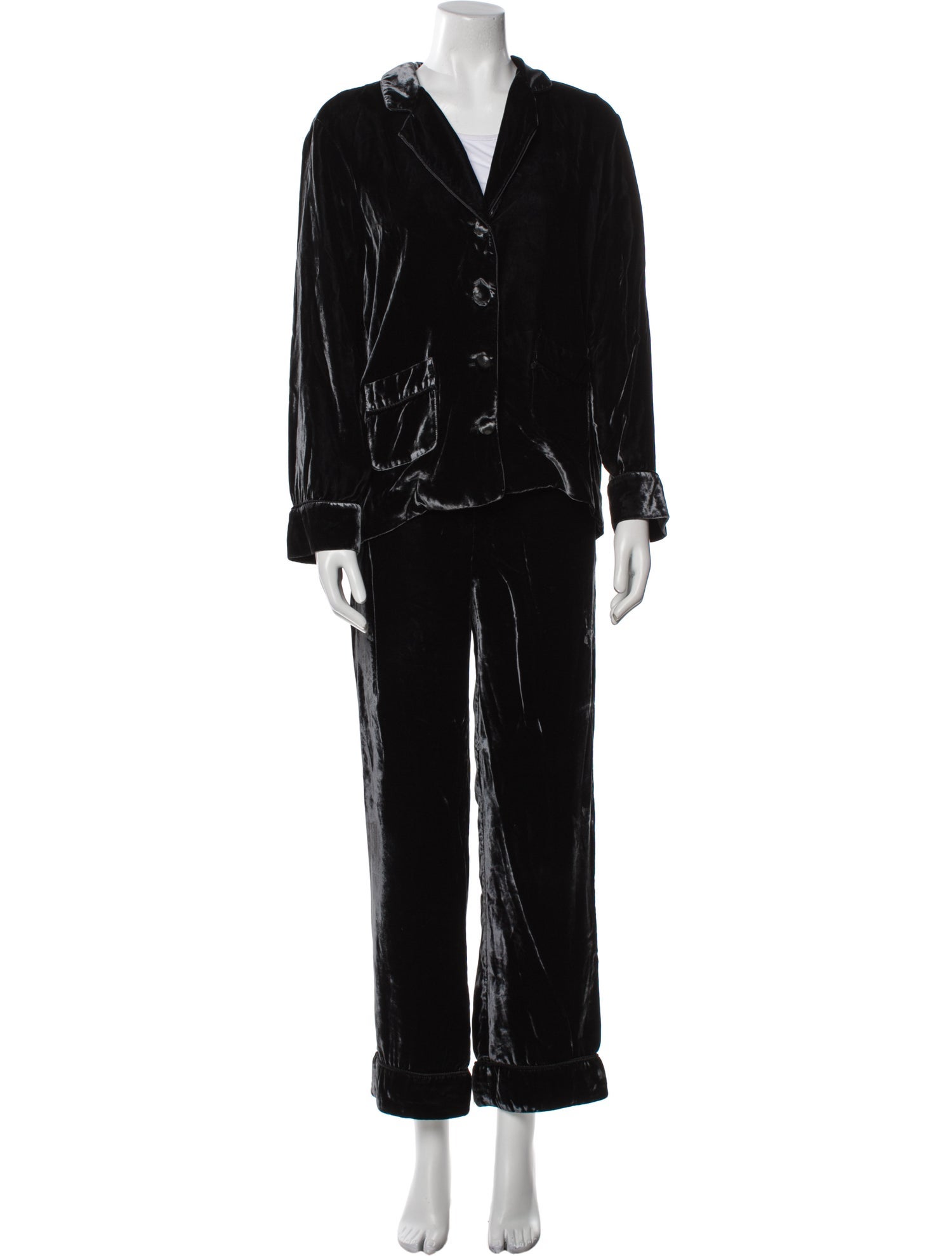 F.R.S. For Restless Sleepers Velvet Pant Set