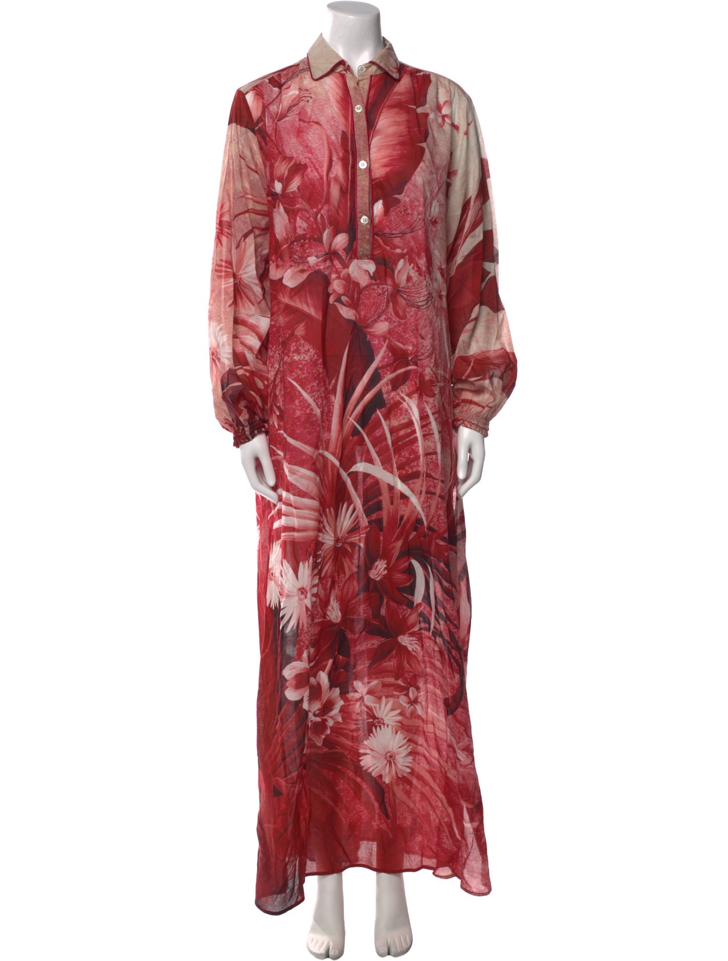 F.R.S. For Restless Sleepers Floral Print Long Dress