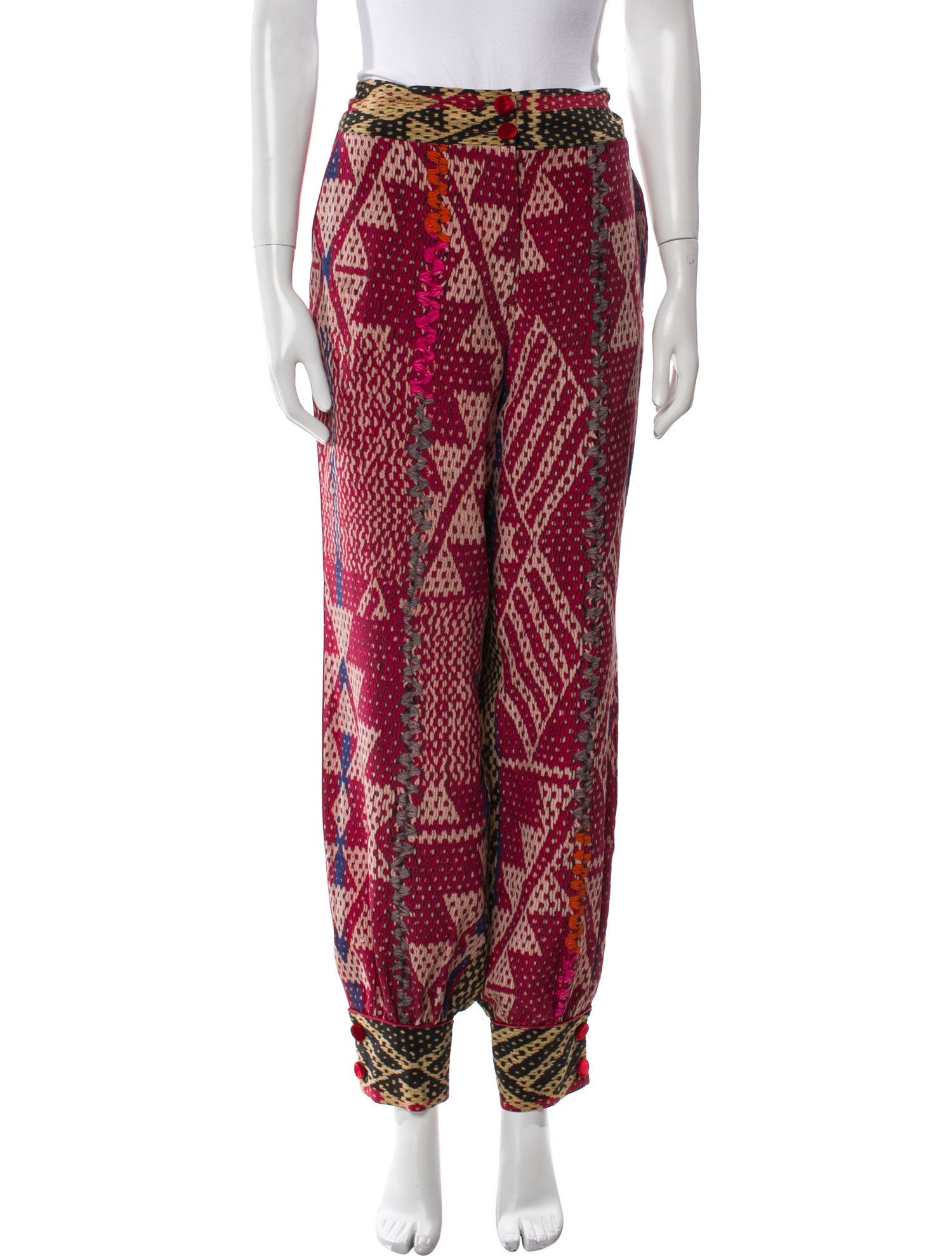 F.R.S. For Restless Sleepers Silk Skinny Leg Pants