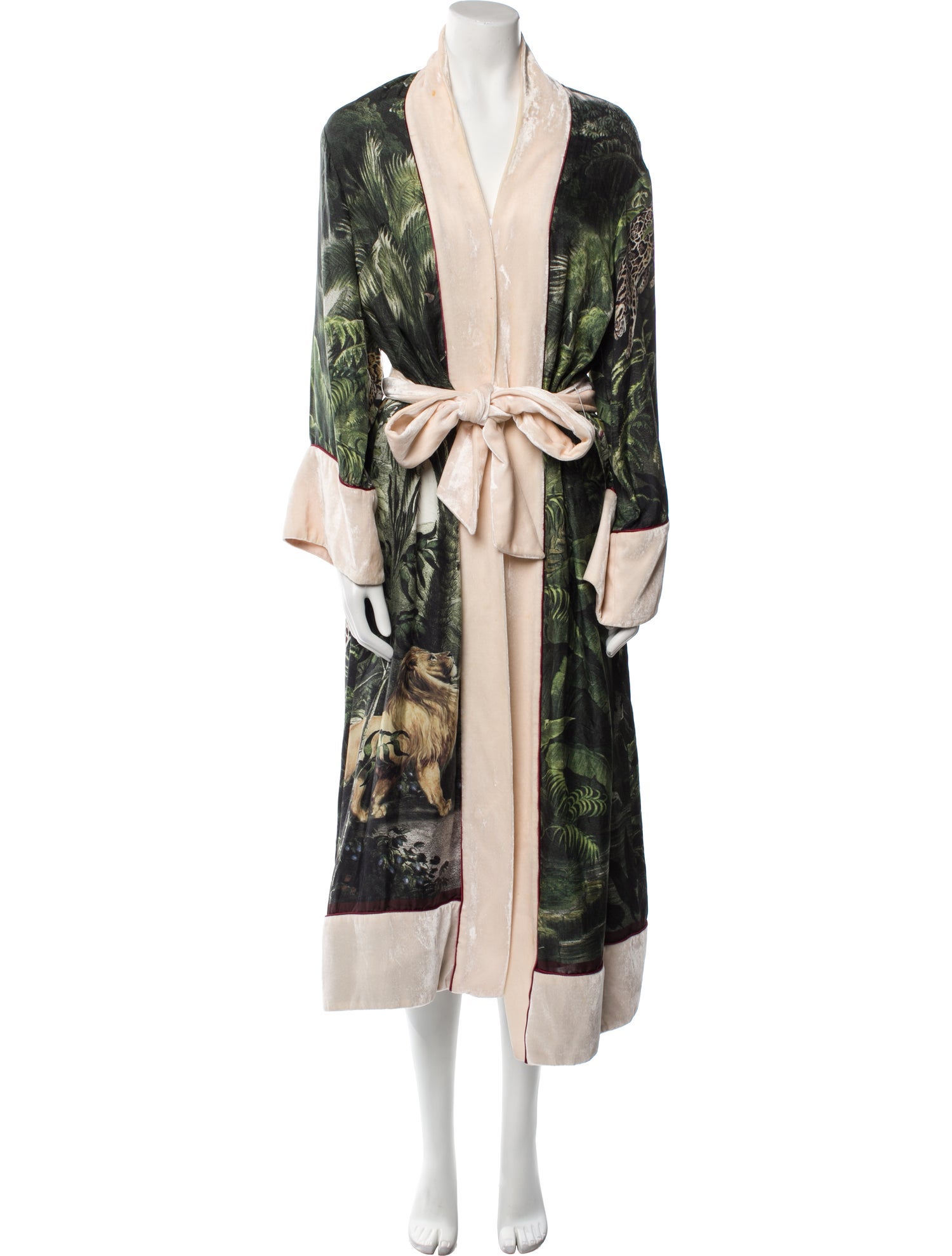 F.R.S. For Restless Sleepers Silk Printed Robe