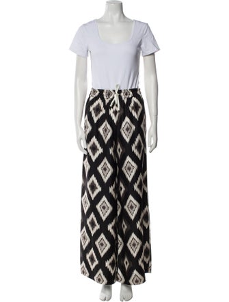 F.R.S. For Restless Sleepers Silk Printed Pajamas