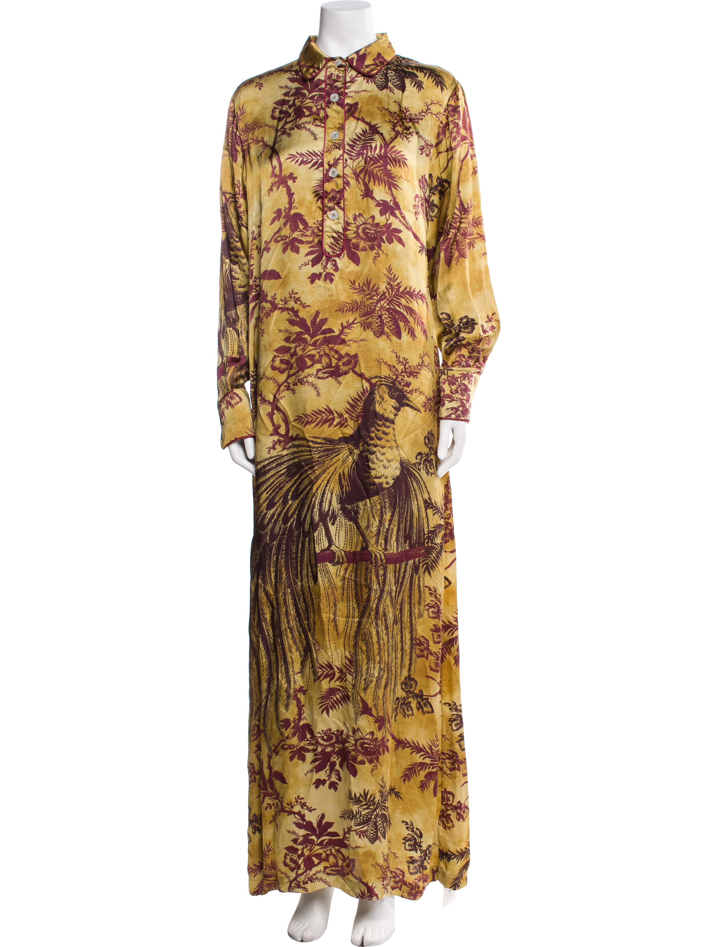 F.R.S. For Restless Sleepers Printed Long Dress w/ Tags