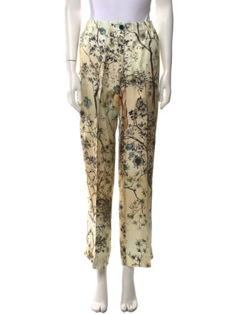 F.R.S. For Restless Sleepers Silk Wide Leg Pants