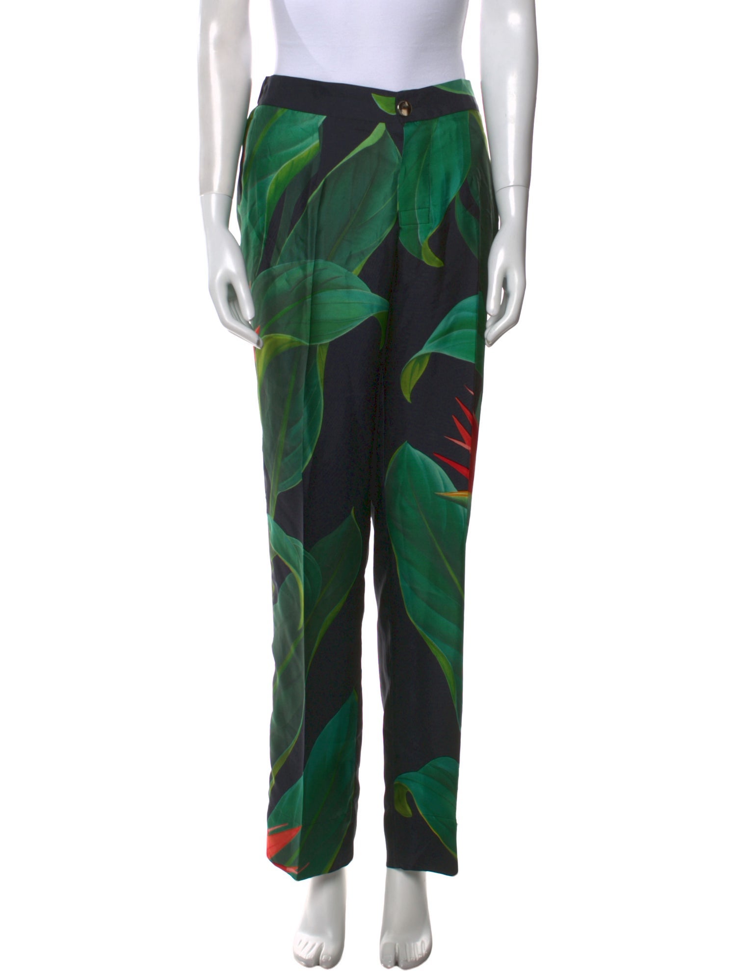 F.R.S. For Restless Sleepers Silk Straight Leg Pants