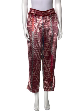 F.R.S. For Restless Sleepers Printed Straight Leg Pants