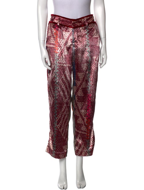 F.R.S. For Restless Sleepers Printed Straight Leg Pants