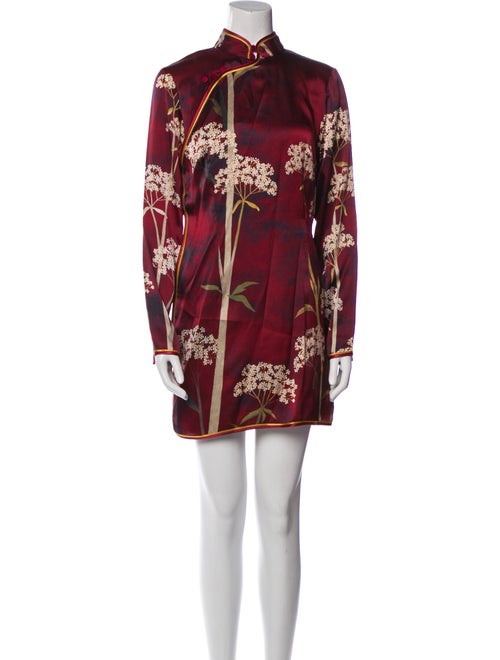 F.R.S. For Restless Sleepers Silk Printed Nightgown